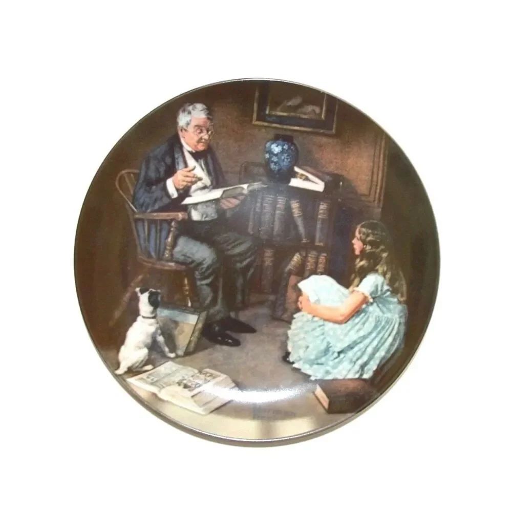 Limited Edition of “THE STORYTELLER” by Norman Rockwell True Rockwell Classic